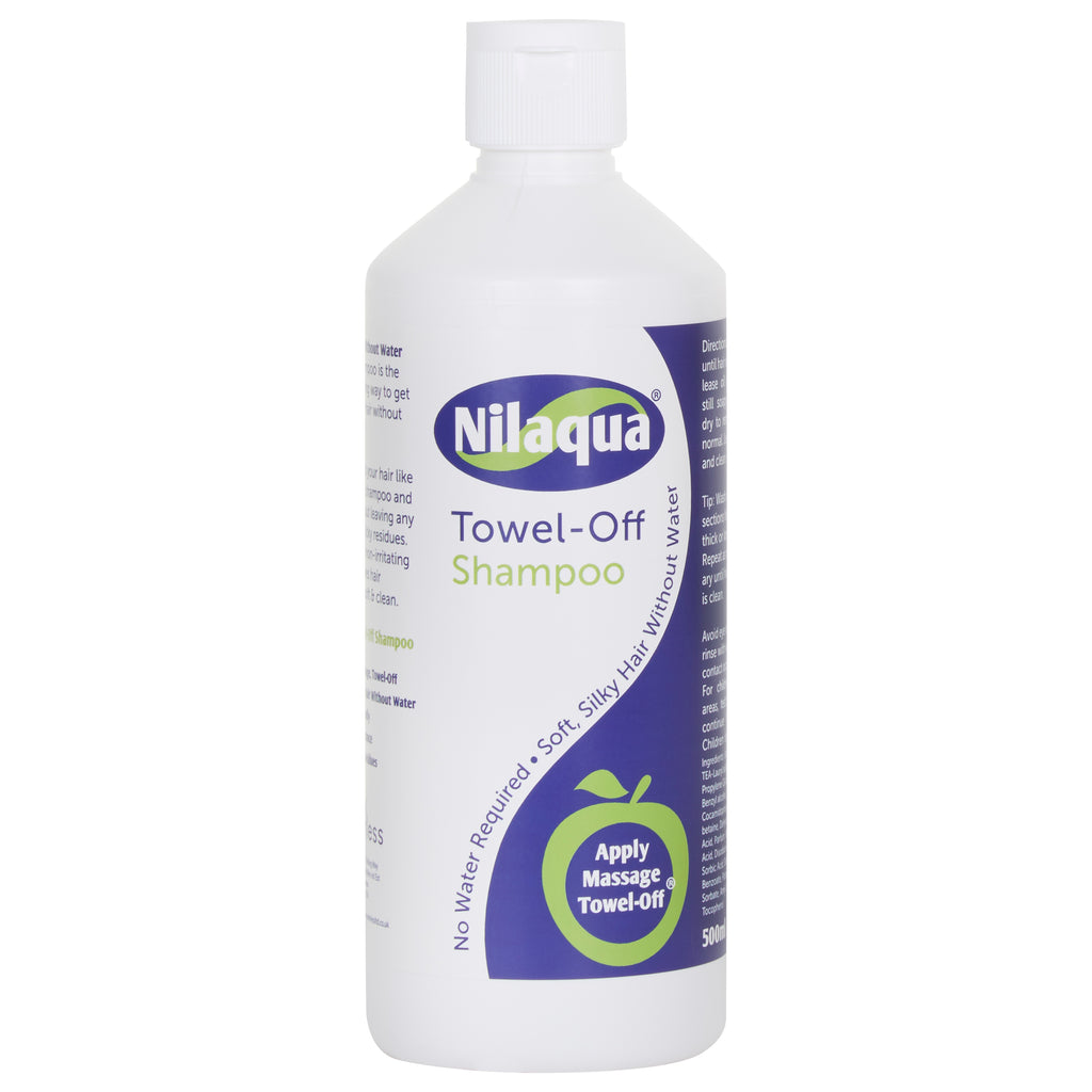 Nilaqua Towel-Off Shampoo - 500ml - thequalitycarestore.com