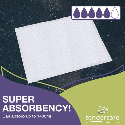 TenderCare Bed Pads (60*90cm) >1400ml - 50 or 100 Pack - thequalitycarestore.com