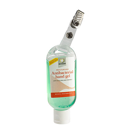 50ml - Antibacterial Hand Gel  (pocket sized with belt clip) - thequalitycarestore.com